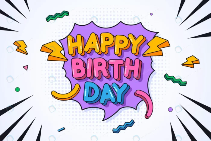 colorful birthday background comic style crcac5a357b size2mb - title:وکتور جشن تولد با استایل کمیک - اورچین فایل - format:EPS - وکتور - sku:crcac5a357b - keywords: p_id:34661