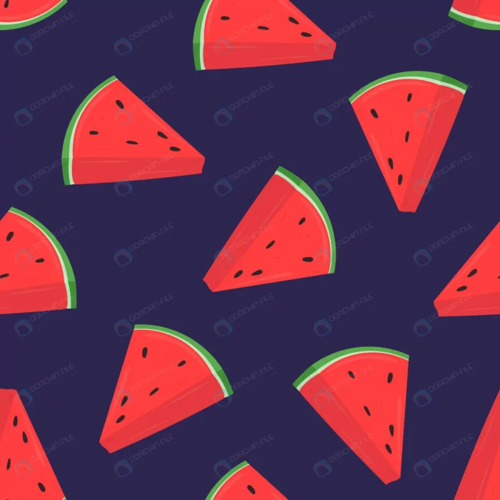colorful seamless pattern with pink slices fresh crc4ded746f size1.58mb - title:وکتور ویژه شب یلدا با هندوانه قاچ شده در پس زمینه بنفش - اورچین فایل - format:EPS - وکتور - sku:crc4ded746f - keywords:وکتور ویژه شب یلدا با هندوانه قاچ شده در پس زمینه بنفش, وکتور, دانلود رایگان, فایل تکی, وکتور رایگان, یلدا p_id:31197