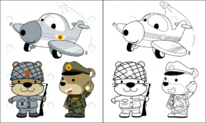 coloring animals army cartoon with funny plane crc3ff1273a size2.00mb - title:Home - اورچین فایل - format: - sku: - keywords: p_id:18