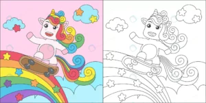 coloring unicorn playing skateboard crc4cdc39e8 size2.23mb - title:Home - اورچین فایل - format: - sku: - keywords: p_id:18