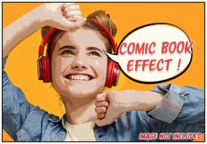 comic book photo effect mockup crcf90db7e6 size42.26mb - title:Home - اورچین فایل - format: - sku: - keywords: p_id:18