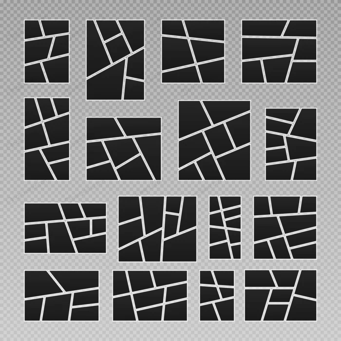 comics page grid layout abstract photo frames dig crccef22abc size1.94mb - title:وکتور کلاژ عکس - اورچین فایل - format:EPS - وکتور - sku:crccef22abc - keywords: p_id:91859