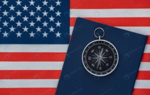 compass passport usa flag close up top view rnd308 frp19114114 - title:Home - اورچین فایل - format: - sku: - keywords: p_id:18