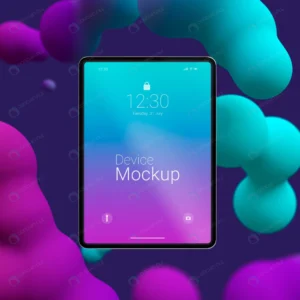 composition mock up tablet with abstract liquids. crc62f14fa8 size3.94mb - title:Home - اورچین فایل - format: - sku: - keywords: p_id:18