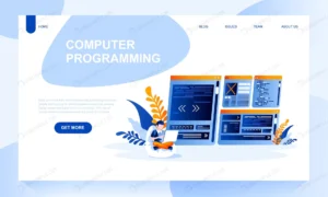 computer programing landing page template with he crcb58e8b50 size2.32mb - title:Home - اورچین فایل - format: - sku: - keywords: p_id:18