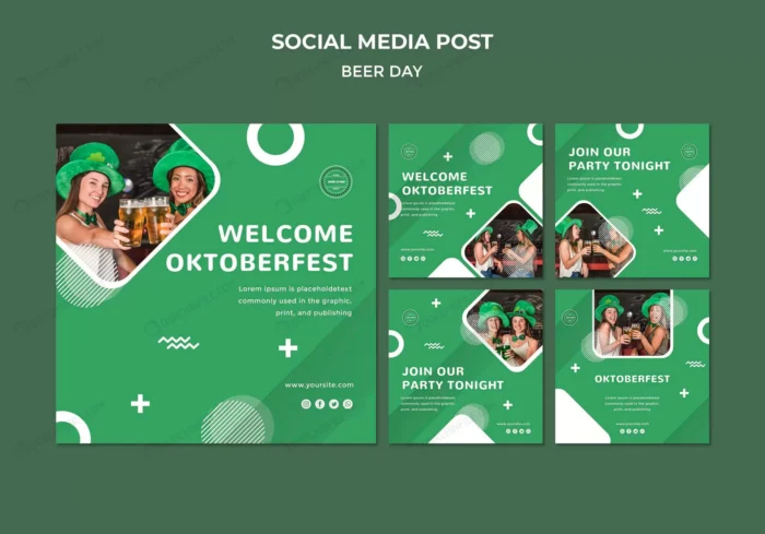 concepto publicacion redes sociales dia cerveza crc61b32db0 size79.22mb - title:قالب لایه باز پست اینستاگرام - اورچین فایل - format:PSD - فتوشاپ - sku:crc61b32db0 - keywords: p_id:91461