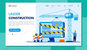 construction landing page website illustration crcd44ef59f size1.65mb - title:Home - اورچین فایل - format: - sku: - keywords: p_id:18