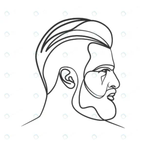 continuous line art drawing man face one line man crc59430e4d size0.39mb - title:Home - اورچین فایل - format: - sku: - keywords: p_id:18