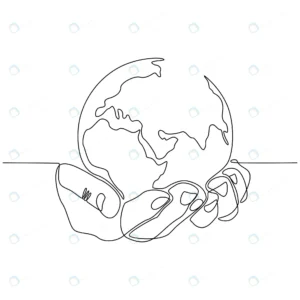 continuous line drawing hand with globe vector il crcba6b3fe2 size0.46mb - title:Home - اورچین فایل - format: - sku: - keywords: p_id:18