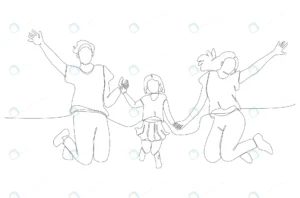 continuous line drawing portrait happy family con crcce64ebe5 size0.96mb - title:Home - اورچین فایل - format: - sku: - keywords: p_id:18