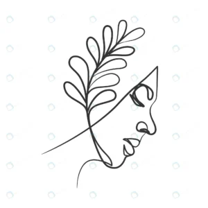 continuous line drawing woman face woman face wit crc160d510d size0.36mb 1 - title:Home - اورچین فایل - format: - sku: - keywords: p_id:18