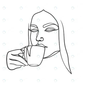 continuous one line art drawing woman drinking co crc99e88cca size0.37mb - title:Home - اورچین فایل - format: - sku: - keywords: p_id:18