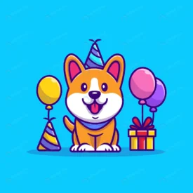 corgi birthday cartoon illustration animal party i rnd130 frp10244962 - title:Home Main - اورچین فایل - format: - sku: - keywords: p_id:18