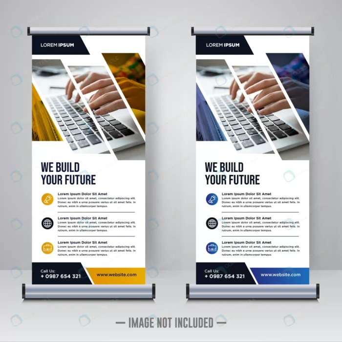 corporate rollup x banner design template 2 crc1854b0b7 size4.52mb - title:وکتور استند یا رول آپ دیجیتال مارکتینگ - اورچین فایل - format:EPS - وکتور - sku:crc1854b0b7 - keywords: p_id:88589
