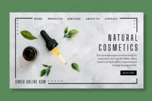 cosmetic landing page concept crc35b46da1 size0.92mb - title:Home - اورچین فایل - format: - sku: - keywords: p_id:18