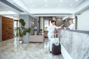 couple near reception desk hotel crc1dc5c51f size6.23mb 5401x3601 - title:Home - اورچین فایل - format: - sku: - keywords: p_id:18