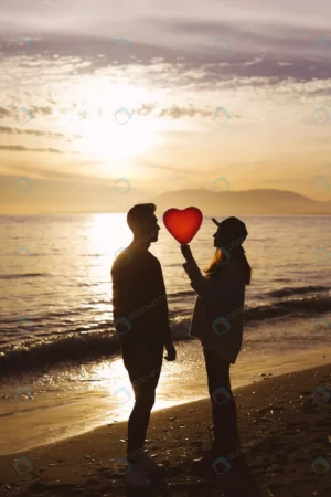 couple with heart balloon sea shore evening crc541a92b2 size9.34mb 4253x6380 - title:Home - اورچین فایل - format: - sku: - keywords: p_id:18