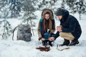 couple young travelers roasting marshmallows bonf crca279f6c1 size9.84mb 5760x3840 - title:Home - اورچین فایل - format: - sku: - keywords: p_id:18