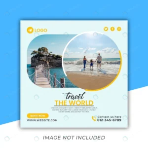 crative travel social media square banner template rnd516 frp29721931 - title:Home - اورچین فایل - format: - sku: - keywords: p_id:18