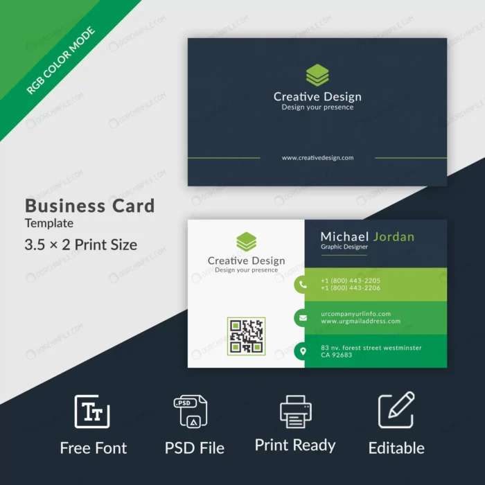 creative business card template crcd728765f size4.75mb - title:تمپلیت لایه باز کارت ویزیت - اورچین فایل - format:PSD - فتوشاپ - sku:crcd728765f - keywords:تمپلیت لایه باز کارت ویزیت p_id:104749