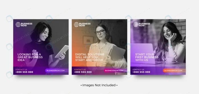 creative business instagram post templates crc473e32f6 size4.57mb - title:مجموعه قالب پست اینستاگرام با فرمت وکتور - اورچین فایل - format:EPS - وکتور - sku:crc473e32f6 - keywords: p_id:88167