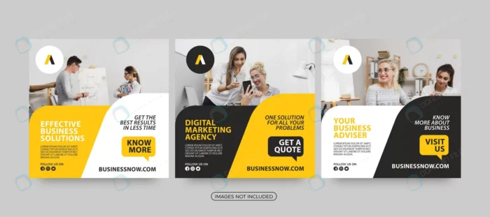 creative business social media post templates crc3ece1f07 size4.01mb - title:مجموعه قالب وکتور پست اینستاگرام دیجیتال مارکتینگ - اورچین فایل - format:EPS - وکتور - sku:crc3ece1f07 - keywords: p_id:88169