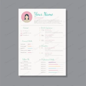 creative design template resume cv resume women v crca576317b size1.17mb - title:Home - اورچین فایل - format: - sku: - keywords: p_id:18