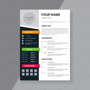 creative resume cv template design crc66cbbcc9 size1.11mb - title:Home - اورچین فایل - format: - sku: - keywords: p_id:18