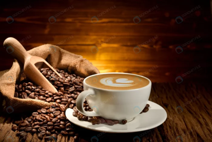 cup coffee latte coffee beans old wooden backgrou crcfde7d582 size13.00mb 8000x5333 1 - title:استوک فنجان قهوه در کنار دانه های قهوه - اورچین فایل - format:JPG - استوک - sku:crcfde7d582 - keywords: p_id:50652