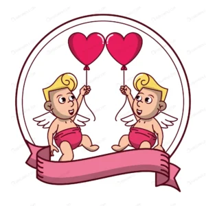 cupids with balloons round emblem crce9f32932 size2.66mb - title:Home - اورچین فایل - format: - sku: - keywords: p_id:18