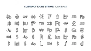 currency icons stroke rnd227 frp25691345 - title:Home - اورچین فایل - format: - sku: - keywords: p_id:18