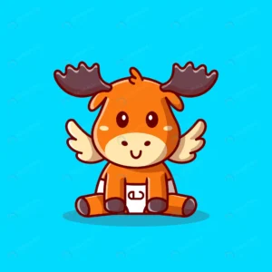 cute baby moose sitting cartoon icon illustration crc1f679212 size0.98mb - title:Home - اورچین فایل - format: - sku: - keywords: p_id:18