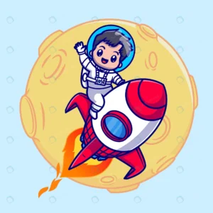 cute boy astronaut riding rocket with moon cartoo crc8fcc8a18 size1.59mb - title:Home - اورچین فایل - format: - sku: - keywords: p_id:18