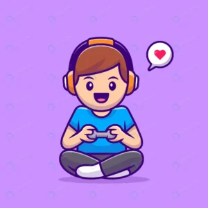 cute boy playing game cartoon vector illustration crceffd58d2 size0.62mb - title:Home - اورچین فایل - format: - sku: - keywords: p_id:18