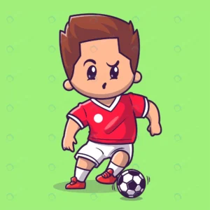 cute boy playing soccer cartoon vector icon illus crc9b65318c size1.70mb - title:Home - اورچین فایل - format: - sku: - keywords: p_id:18