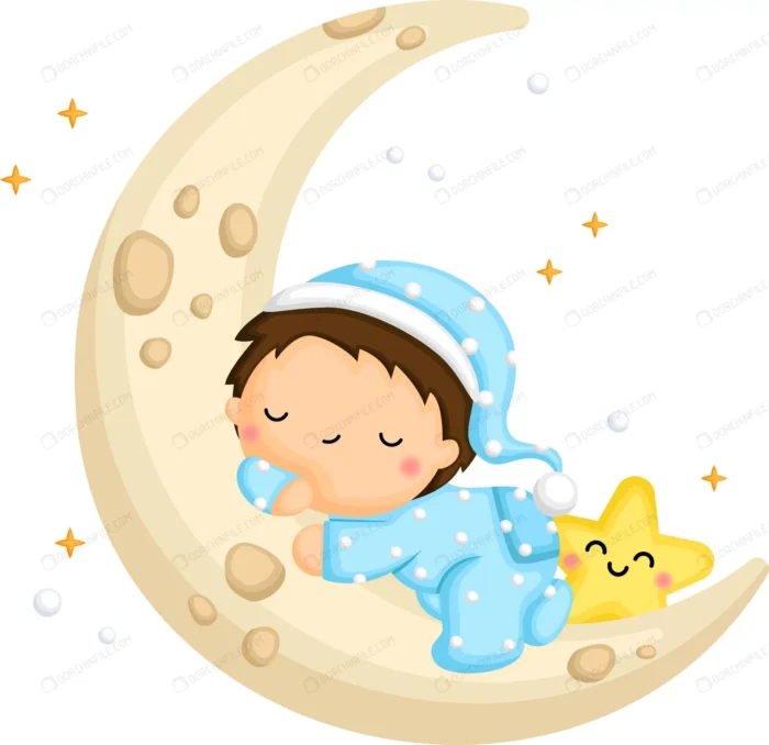 cute boy sleeping moon crc3f06921b size1.96mb - title:وکتور پسر بچه خوابیده بر روی ماه - اورچین فایل - format:EPS - وکتور - sku:crc3f06921b - keywords:وکتور پسر بچه خوابیده بر روی ماه, وکتور, بچه, پسر, ستاره, فایل تکی, ماه p_id:94519