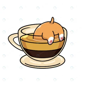 cute corgi espresso cartoon character vector illus rnd899 frp31718415 - title:Home - اورچین فایل - format: - sku: - keywords: p_id:18