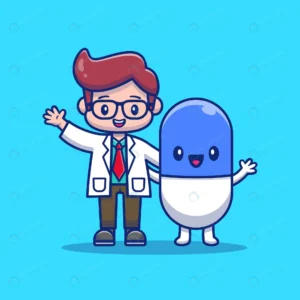 cute doctor with capsule medicine cartoon icon il crc36a5f6b4 size0.73mb - title:Home - اورچین فایل - format: - sku: - keywords: p_id:18