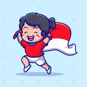 cute girl holding indonesian flag cartoon vector crc684158ed size1.12mb - title:Home - اورچین فایل - format: - sku: - keywords: p_id:18