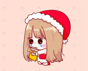 cute girl santa claus costume shake wallet illust crce2a418ec size2.06mb - title:Home - اورچین فایل - format: - sku: - keywords: p_id:18