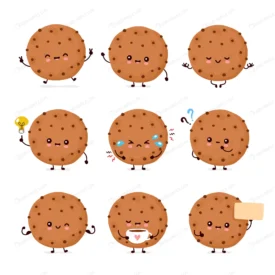 cute happy funny chocolate cookie set collection crc40221409 size1.98mb - title:Home Main - اورچین فایل - format: - sku: - keywords: p_id:18