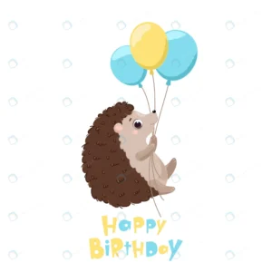 cute hedgehog balloons holiday birthday vector il crc0c10b368 size1.10mb - title:Home - اورچین فایل - format: - sku: - keywords: p_id:18