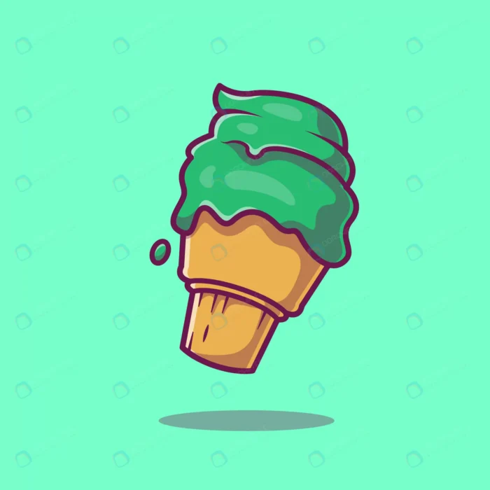 cute ice cream matcha cartoon icon illustration crc005394aa size0.80mb - title:وکتور طرح کارتونی بستنی ماتچا - اورچین فایل - format:EPS - وکتور - sku:crc005394aa - keywords: p_id:39838