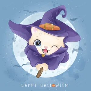 cute kitty halloween day with watercolor illustra crc54018cab size5.83mb - title:Home - اورچین فایل - format: - sku: - keywords: p_id:18