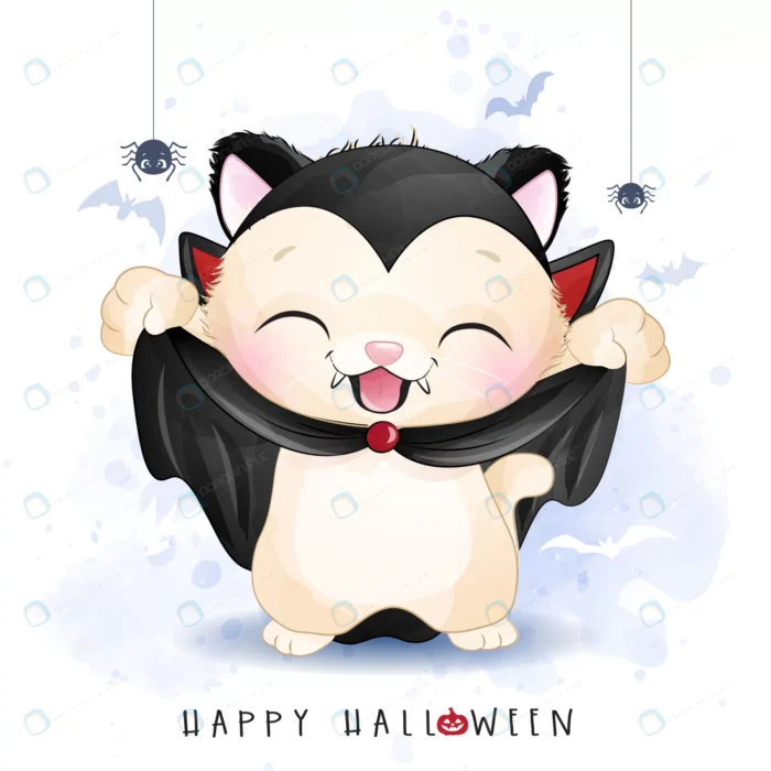 cute kitty halloween day with watercolor illustra crc7f595afe size5.06mb - title:وکتور کاراکتر کارتونی گربه وامپر هالووین - اورچین فایل - format:EPS - وکتور - sku:crc7f595afe - keywords:وکتور کاراکتر کارتونی گربه وامپر هالووین, وکتور, دانلود رایگان, فایل تکی, نقاشی, هالووین, وکتور رایگان p_id:64468