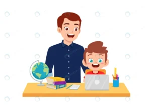 cute little boy study with father home together crccb562418 size1.06mb 1 - title:Home - اورچین فایل - format: - sku: - keywords: p_id:18