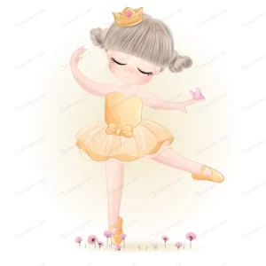 cute little girl ballerina with watercolor illust crc5d93a186 size9.09mb - title:Home - اورچین فایل - format: - sku: - keywords: p_id:18