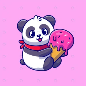 cute panda holding ice cream cone cartoon icon il crc320469be size1.05mb - title:Home - اورچین فایل - format: - sku: - keywords: p_id:18