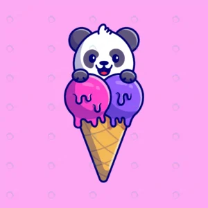 cute panda with ice cream cone cartoon icon illus crc2057558c size0.95mb 1 - title:Home - اورچین فایل - format: - sku: - keywords: p_id:18