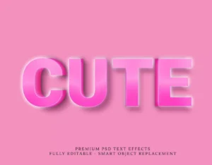 cute pink 3d text style effect psd - title:Home - اورچین فایل - format: - sku: - keywords: p_id:18